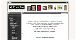 Desktop Screenshot of myframeguy.com